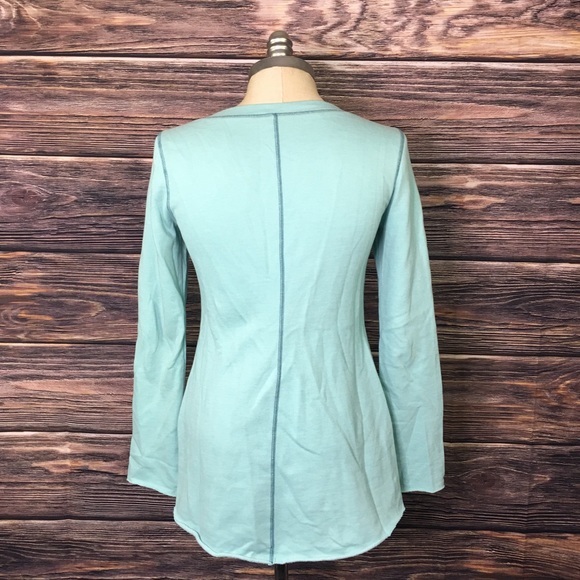 DISNEY BOUNDING Teal Fleece Cover up Dress NWOT S - Picture 4 of 5